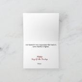 Funny Romantic Cowboy Lover Kaart (Binnen)