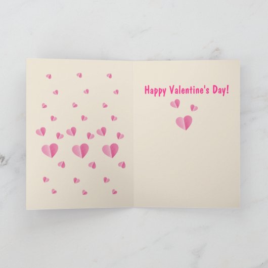 Funny Romantic Goat Valentijnsdag Feestdagen Kaart (Binnen)