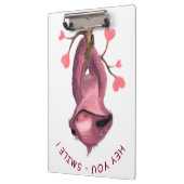Funny Romantic Sloth Smile Clipboard Klembord (Links)