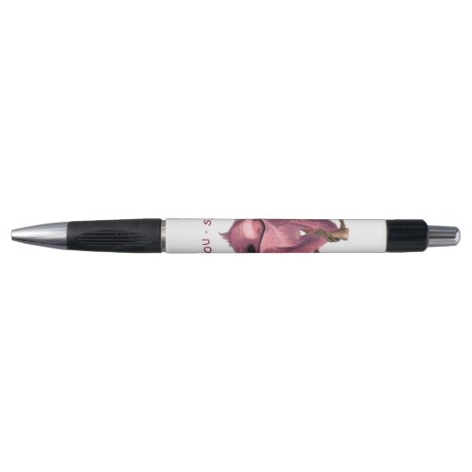 Funny Romantic Sloth Smile Pen (Voorkant)