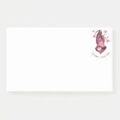 Funny Romantic Sloth Smile Post-it® Notes (Voorkant)