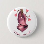 Funny Romantic Smile Button (Voorkant)