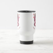 Funny Romantic Smile Travel Mug Reisbeker (Center)