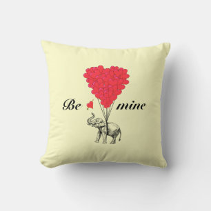 Funny romantische olifant Valentijns Kussen