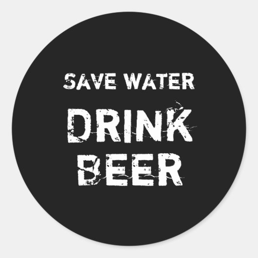 Funny - ronde sticker (Voorkant)