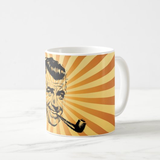 Funny  rookpijp koffiemok (Voorkant rechts)