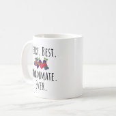 Funny Roommate Roomie Gift Idea Mok Coffee Cup (Voorkant links)