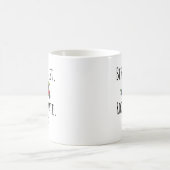 Funny Roommate Roomie Gift Idea Mok Coffee Cup (Center)