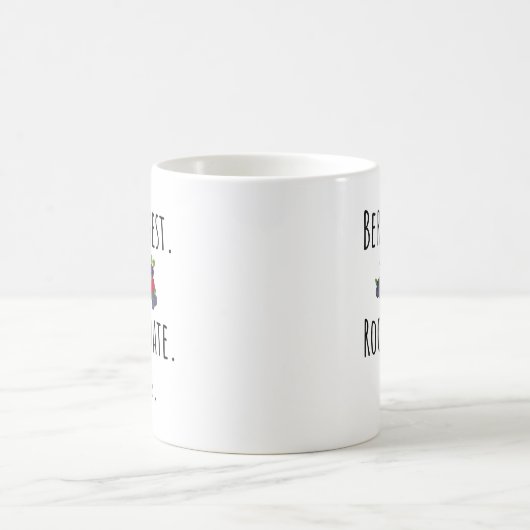 Funny Roommate Roomie Gift Idea Mok Coffee Cup (Center)