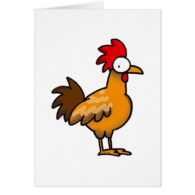 Funny rooster (Voorkant)