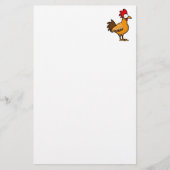 Funny rooster briefpapier (Voorkant)