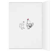 Funny Rooster Drager Quirky Boerderij Chicken Art (Binnen (Links))