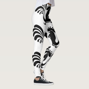 Funny Rooster Jaar 2017 Leggings