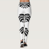 Funny Rooster Jaar 2017 Leggings (Achterkant)