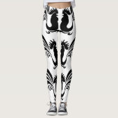 Funny Rooster Jaar 2017 Leggings (Voorkant)