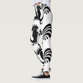 Funny Rooster Jaar 2017 Leggings (Links)