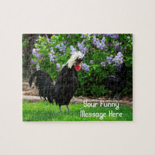 Funny Rooster Legpuzzel