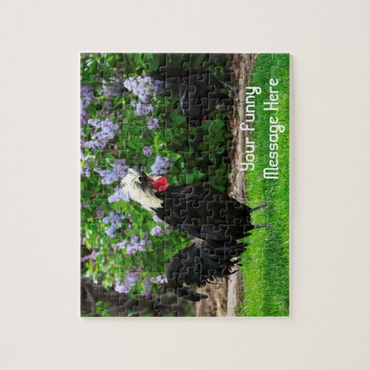 Funny Rooster Legpuzzel (Verticaal)
