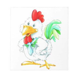 Funny rooster notitieblok
