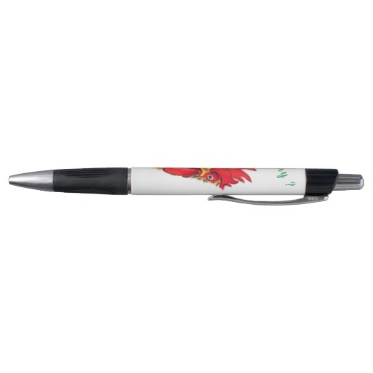 Funny Rooster Pen - Aangepaste tekst (Bodem)
