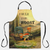 Funny  Rooster Roast Schort (Voorkant)