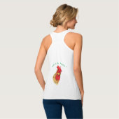 Funny Rooster Tanktop (Volledige Achterkant)