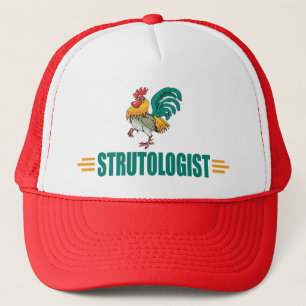 Funny Rooster Trucker Pet