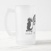 Funny Roosters Chinese Mok in het nieuwjaar 2017 (Links)