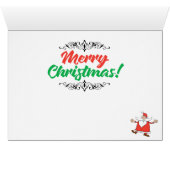 Funny "Rotterdam" AutoCorrecte kerstKaart (Binenzijde Horizontaal (Onderkant))