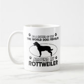 Funny ROTTWEILER design Koffiemok (Links)