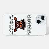 Funny Rottweiler Dog Case-Mate iPhone Case (Achterkant (horizontaal))