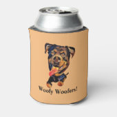 Funny Rottweiler Dog Koelbox Blikjeskoeler (Blikje Achterkant)