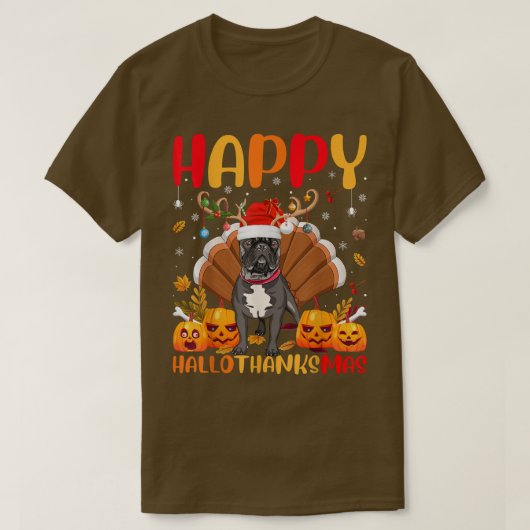 Funny Rottweiler Hondenliefhebber Happy Rottweiler T-shirt (Design voorkant)