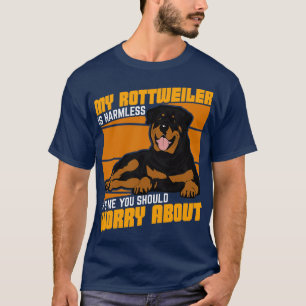 Funny Rottweiler Hondenliefhebber Rottie mama Pap T-shirt