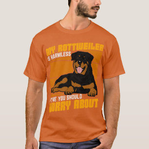 Funny Rottweiler Hondenliefhebber Rottie mama Pap T-shirt
