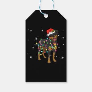 Funny Rottweiler Xmas Lights Dog Dad Dog Ma Lover Cadeaulabel