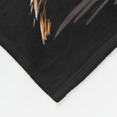 Funny Rough Collie Christmas Graphics Dog Lights L Fleece Deken (Hoek)