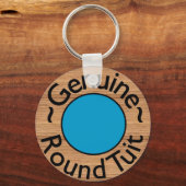 Funny "round tuit"-SLEUTELHANGER Sleutelhanger (Voorkant)