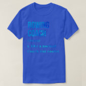 Funny Rowing Coach Definition Rowing Coach Gift T-shirt (Design voorkant)