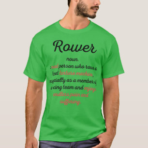 Funny Rowing Definition Gift Idee 2 T-shirt