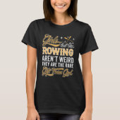 Funny Rowing Girl - Rower Lady T-shirt (Voorkant)