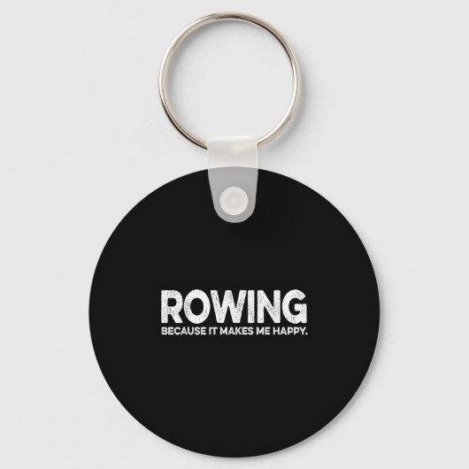 Funny Rowing Quote Gift for Rowing Coach Dad Love Sleutelhanger (Voorkant)
