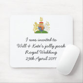 Funny Royal Wedding Apron souvenir mousemat Muismat (Met muis)