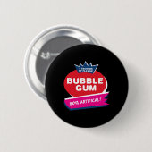 Funny Roze Bubble Gum Halloween Costume Ronde Button 5,7 Cm (Voorkant /achterkant)