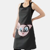 Funny Roze Varkenskop Schort (Insitu)