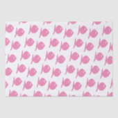 Funny roze vis tissuepapier (Voorkant)