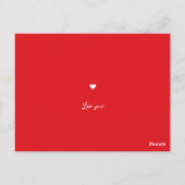 Funny Rozen zijn Red Chili Poem Valentijnsdag Briefkaart (Achterkant)