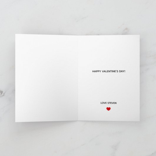 Funny Rozen zijn Red Poem Valentijnsdag Vriendin Feestdagen Kaart (Binnen)