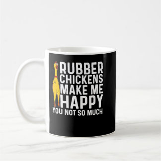 Funny Rubber Chicken Gift Mannen Vrouwen Rubber Ch Koffiemok