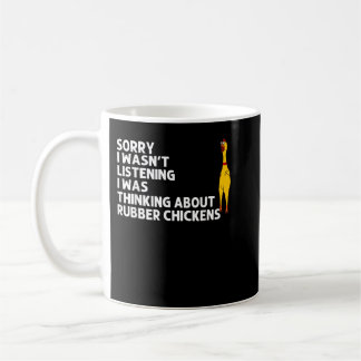 Funny Rubber Chicken Gift Mannen Vrouwen Rubber Ch Koffiemok